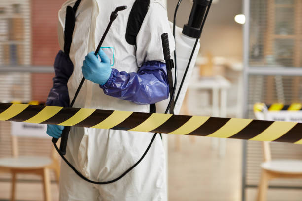 Professional Blood Cleanup technician working in Hiram, GA